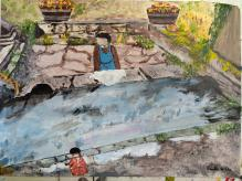 Lavoir au sol Co de Ruffel
